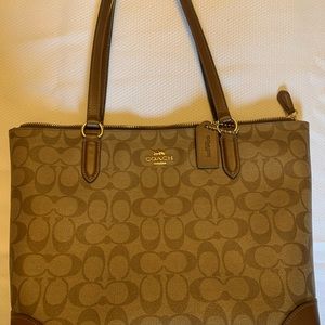 Coach Signature Coated Canvas #F29208